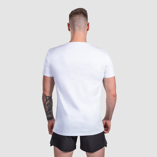 Mens Training T Shirt White - Muscle Torq