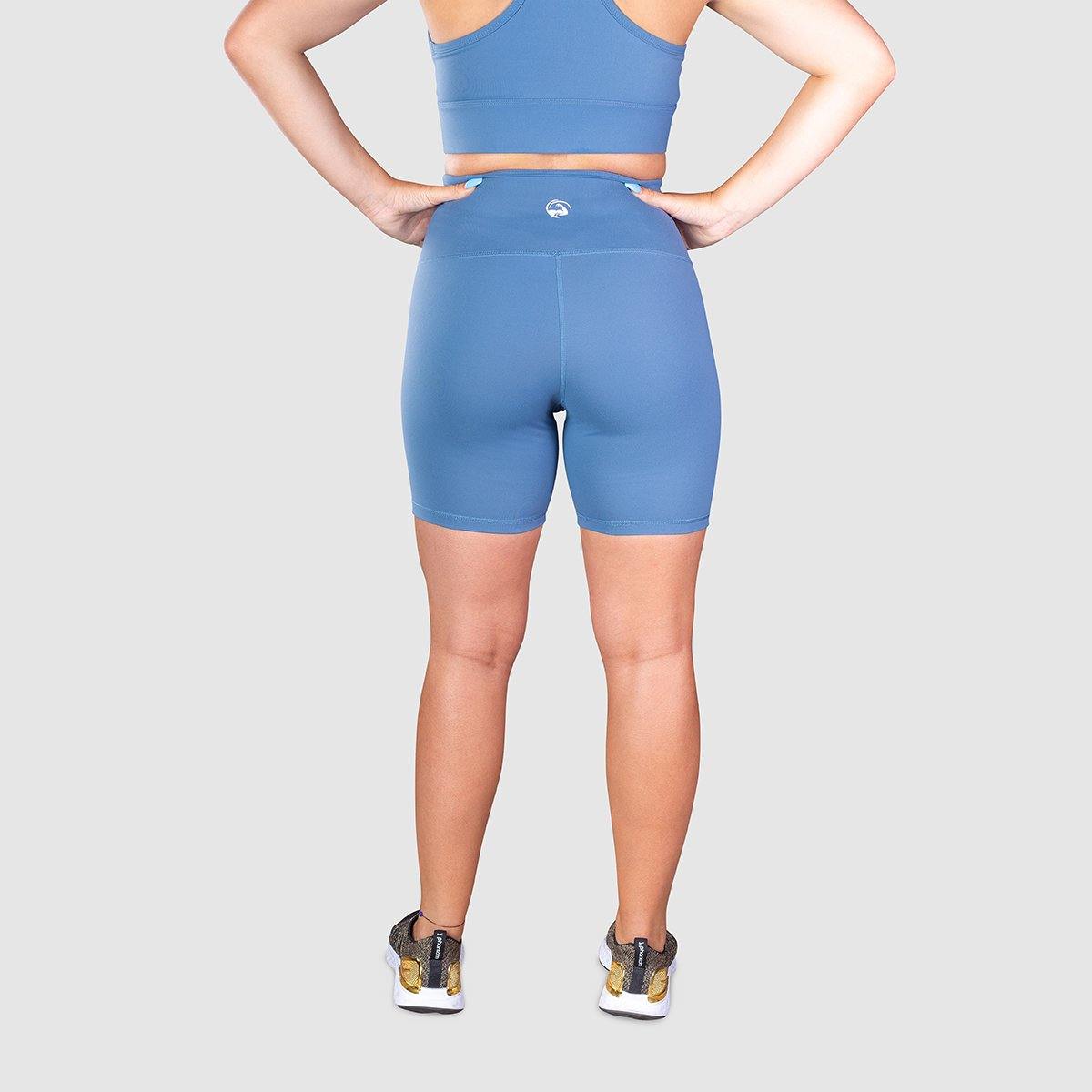 Luxe Bike Shorts Ocean Blue - Muscle Torq