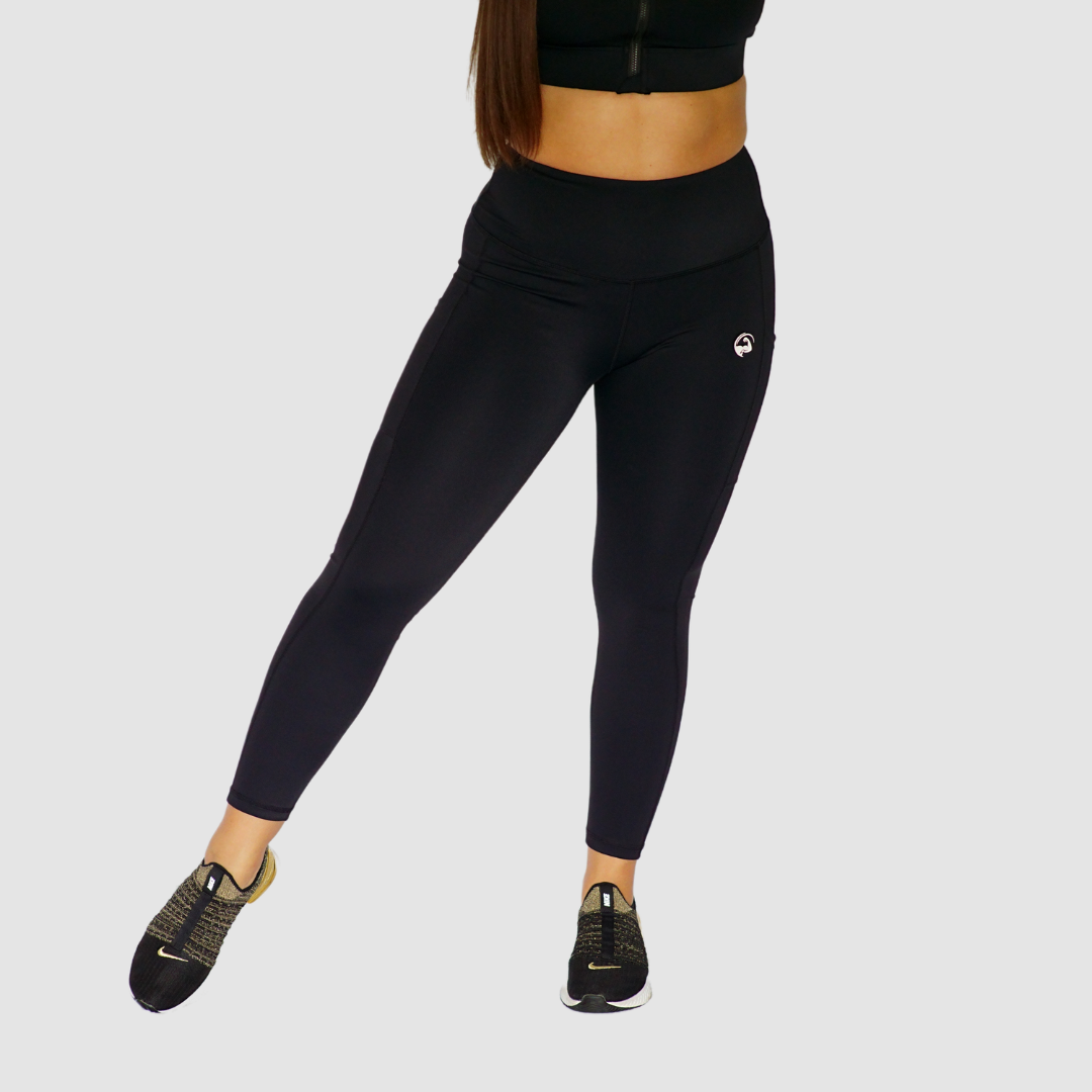 Pocket 7/8 Leggings Black