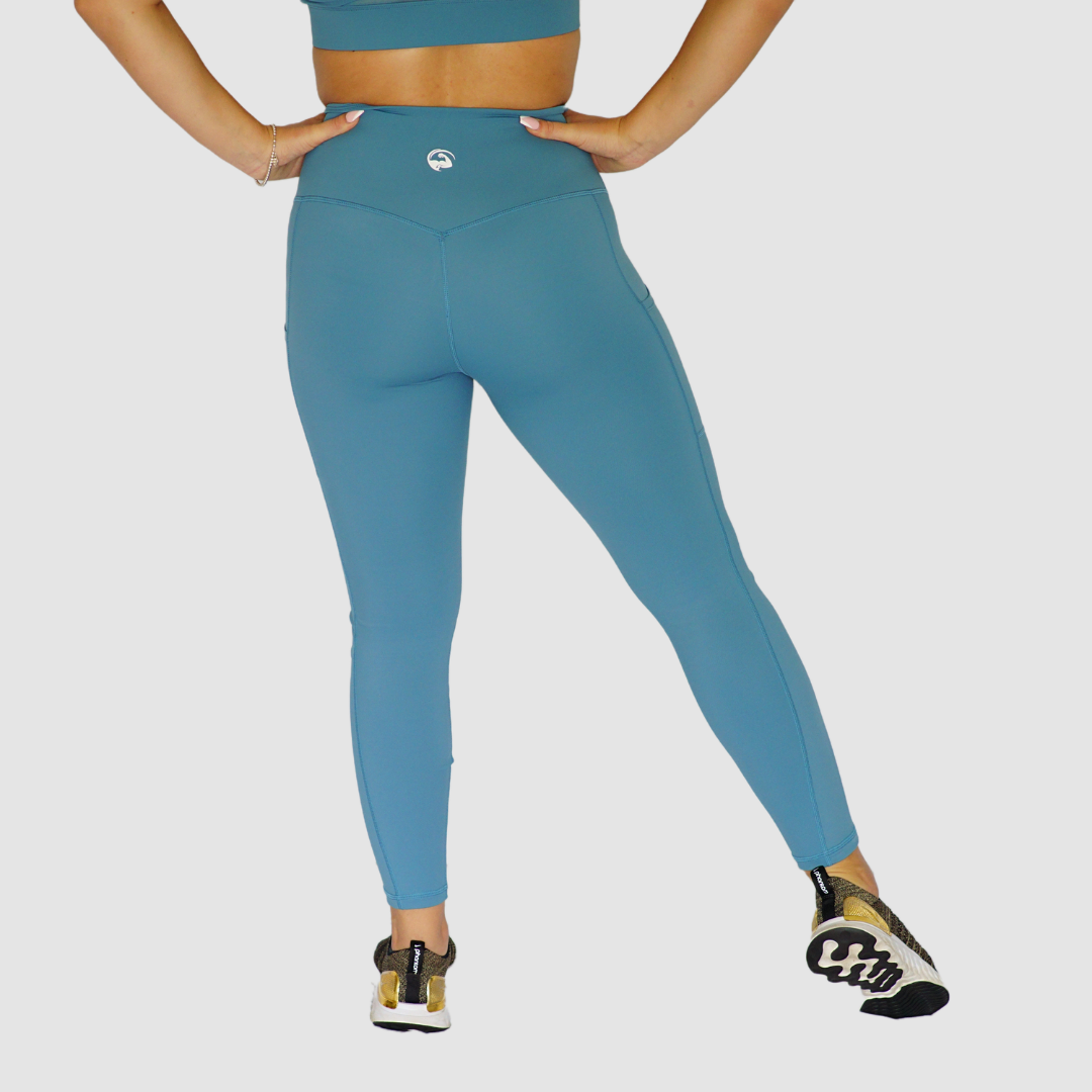 Pocket 7/8 Leggings Teal