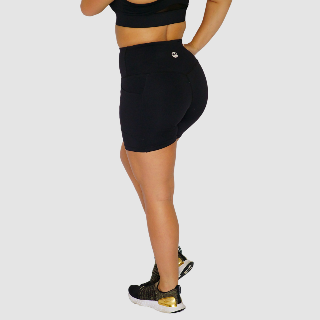 Pocket Bike Shorts Black