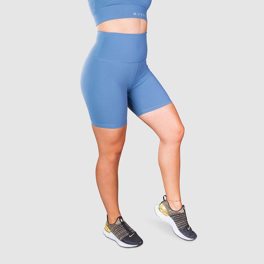 Luxe Bike Shorts Ocean Blue - Muscle Torq