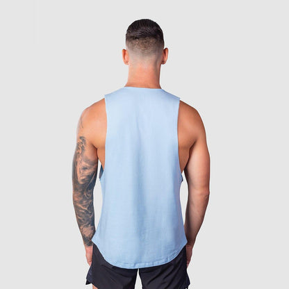 Mens Tank Ice Blue - Muscle Torq