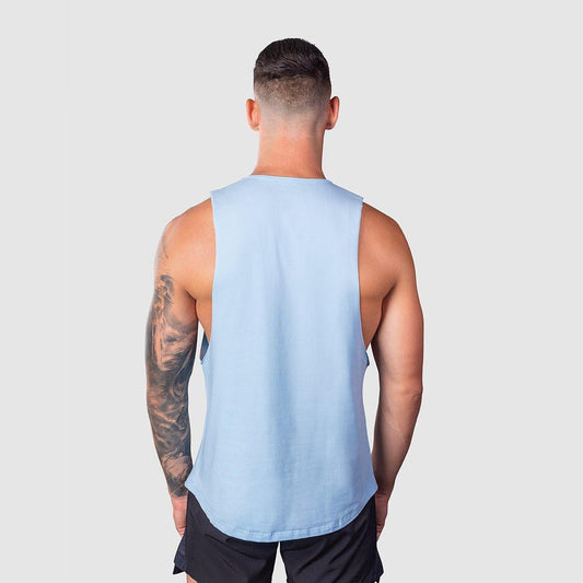 Mens Tank Ice Blue - Muscle Torq