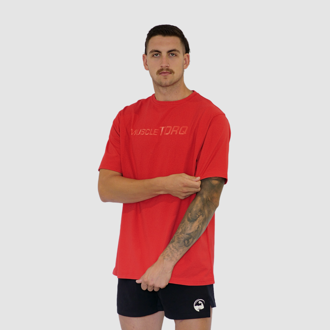 Mens Oversized T Shirt Red