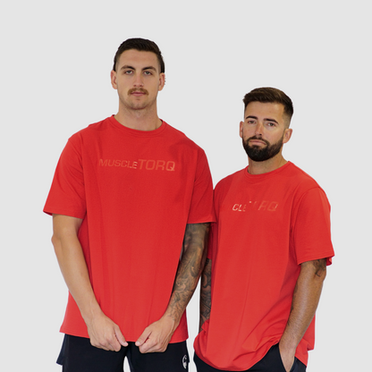 Mens Oversized T Shirt Red