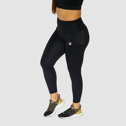 Pocket 7/8 Leggings Black
