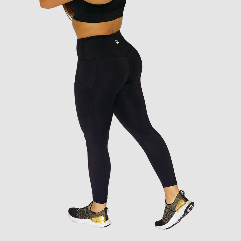 Pocket Leggings Black  Muscle Torq Activewear