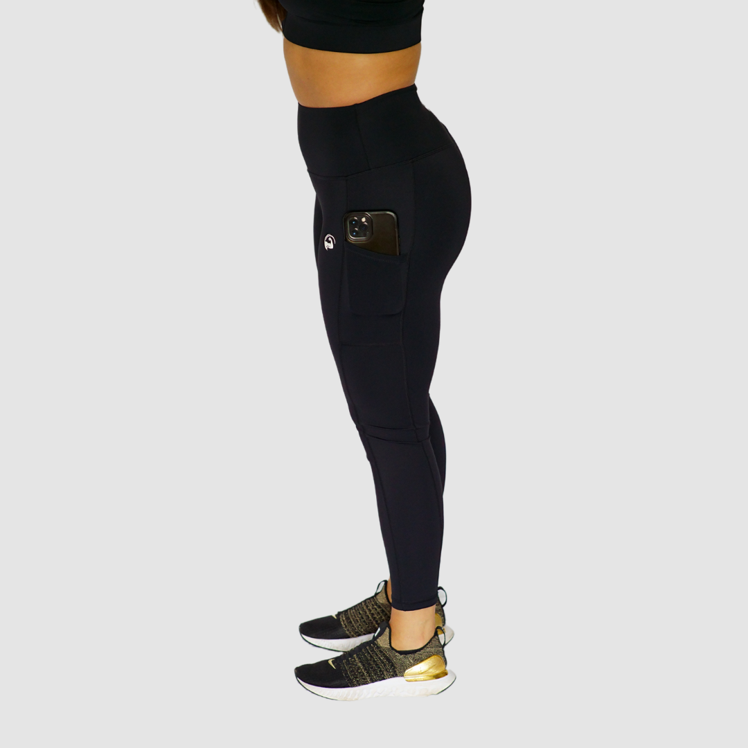 Pocket 7/8 Leggings Black