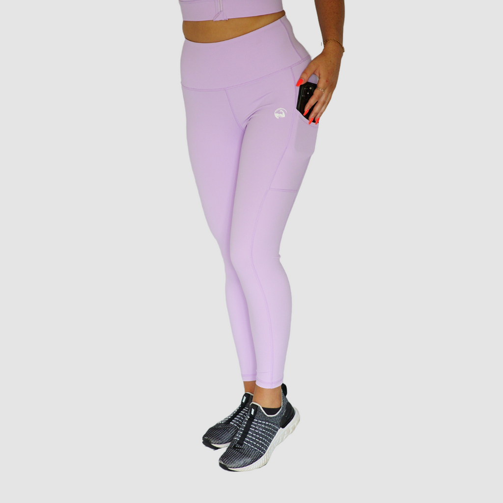 Pocket Leggings Lilac  Muscle Torq Activewear